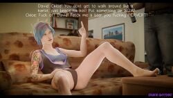 3d chloe_price duke_gothic life_is_strange
