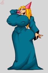 1girls ass big_breasts breasts child_bearing_hips connthicc curvy curvy_figure dat_ass enormous_breasts fat_ass female female_only giant_breasts gigantic_breasts ginormous_breasts huge_ass huge_breasts hybrid large_ass large_breasts lucky_tower massive_breasts monster monster_girl princess princess_pretty thick_ass voluptuous voluptuous_female wide_hips