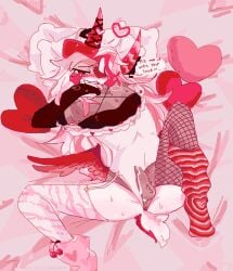 ass bodily_fluids bodysuit boner bunny_tail cum erection flirting fluids inphernal penis phighting roblox spread_legs subspace_(phighting) sweat