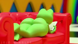 3d 3d_animation ass glitch_productions jojomingles ribbit_(tadc) ribbit_(the_amazing_digital_circus) tagme the_amazing_digital_circus video