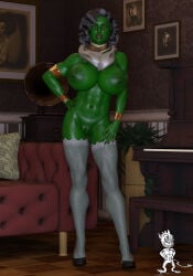 3d big_breasts big_nipples chupacabra_(artist) jennifer_walters marvel muscular_female she-hulk tagme