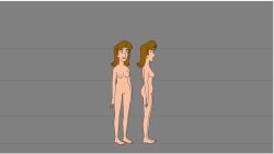 1girls barefoot breasts brown_hair character_sheet concept_art edit edited feet female female_focus female_only hairless_pussy haunted_hotel katherine_freeling light-skinned_female light_skin long_hair model_sheet naked naked_female netflix nipples no_pubic_hair no_pussy nude nude_female official_art size_chart solo solo_female solo_focus third-party_edit