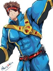 bara bulge cyclops_(marvel_rivals) cyclops_(x-men) male male_only marvel marvel_rivals muscular muscular_male solo