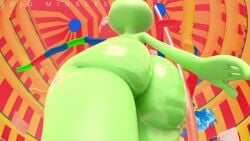 amphibian animated ass ass_focus bubble_butt glitch_productions jojomingles ribbit_(tadc) ribbit_(the_amazing_digital_circus) tagme the_amazing_digital_circus video walking