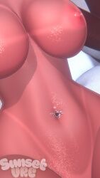 1girl artist_name boobs breasts face_out_of_frame female nipples tagme tits unity_(engine) vrchat vrchat_avatar watermark