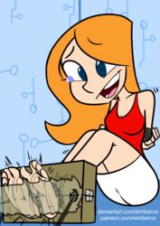 bondage candace_flynn disney edit feet kimberco laughing phineas_and_ferb tears tickle_torture tickling what