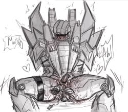 kokoko-sir machine male male_focus male_only mecha penis pussy robot seekers sex starscream toy transformers