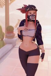akali from k/da series by chaunguyen