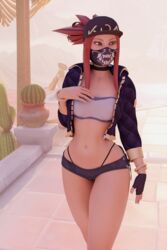 akali from k/da series by chaunguyen