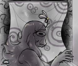 1girls comic funny looking_at_viewer original page_2 sketch ze_blackball.d zeblackballd_(artist)