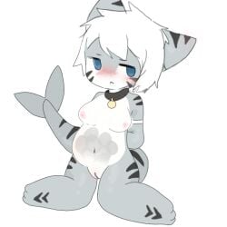 tiger shark (changed) from changed (video game) by sharkychan