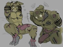 springtrap (fnaf) from five nights at freddy's by d3m0nnsfw