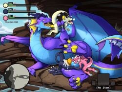 2026 4:3 absurd_res anal anal_sex anthro anthro_on_feral anthro_penetrated anthro_penetrating anthro_penetrating_feral anus ass back_wings balls beach black_body blue_body blue_scales blush bodily_fluids cave claws cloud cum digital_media_(artwork) dragon durza erection exhausted feral feral_penetrated feral_penetrating feral_penetrating_anthro frill_(anatomy) fur gameplay_mechanics genital_fluids genitals green_eyes green_sclera group gui health_bar heart_symbol hi_res horn hud knot knotted_penis kobold lying male male/male male_penetrated male_penetrating male_penetrating_male map membrane_(anatomy) membranous_wings mythological_creature mythological_scalie mythology nude on_side open_mouth outside penetration penis pink_body pink_fur purple_body purple_scales rimming_male scales scalie sea sex sex_on_the_beach signature size_difference smile spikes spikes_(anatomy) status_effect tail tongue water wings yellow_body yellow_eyes yellowluster zoophilia