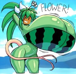 1girls 2025 alternate_breast_size alternate_color alternate_version_at_source alternate_version_available angstrom background big_ass big_breasts big_butt blaster_master blaster_master_zero blaster_master_zero_2 blaster_master_zero_3 blush breasts breasts_bigger_than_body breasts_bigger_than_head collaboration color color_edit colored colored_sketch detailed_shading dot_eyes edit edited edited_art fcyrah female female_focus female_only full_body fully_clothed gigantic_breasts gravity_defying_breasts green_body green_hair green_skin huge_breasts hyper hyper_breasts in_water kanna_(blaster_master) large_ass large_breasts large_butt leaf leaf_on_head melon monster_girl no_nipples non-human non-mammal_breasts object_head ocean ocean_background partially_clothed plant plant_girl sea seaside shaded simple_background smile smiling smiling_at_viewer swimsuit tail third-party_edit third_party_edit top_heavy watermelon watermelon_girl watermelon_print