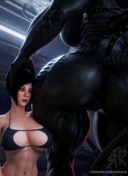 female xenomorph from alien (franchise) by sfrogue