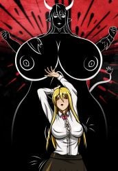 shizuka marikawa from highschool of the dead by curvydrawings