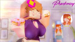 jenny_belle_(slipperyt) minecraft phantomony amber_green_(slipperyt) tagme