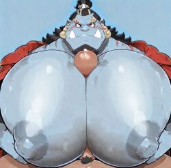 ai_generated bara civitai fishmen_(one_piece) jinbe male male_only male_paizuri one_piece paizuri pecjob