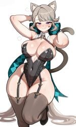 lynette (genshin impact) from ahe gao by mrcornerguy