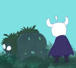 mosscreep from hollow knight by colorshun