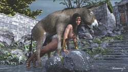 16:9 3d 3d_(artwork) animal_genitalia animal_penis armor asinus balls breasts circlet dc_comics digital_media_(artwork) donkey duo equid equine equine_penis female female_on_feral female_penetrated feral from_behind_position hair hooves horsecock human human_on_feral interspecies larger_male lips male male_penetrating mammal mostly_nude nipples penetration penis sex size_difference smaller_female straight wonder_woman wonder_woman_(series) xnassyx zoophilia