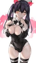 1girls big_breasts bikini bikini_top black-haired_female black_bikini black_bikini_top black_hair black_legwear black_stockings black_string_bikini black_swimsuit black_swimwear black_thigh_highs black_thighhighs blush blush_face blushing_at_viewer blushing_female blushing_lines breasts busty busty_female busty_teenager cleavage collarbone curvaceous curvaceous_body curvaceous_female curvaceous_figure curvaceous_hips curvaceous_thighs curvy curvy_body curvy_female curvy_figure curvy_hips curvy_thighs digital digital_art digital_drawing digital_drawing_(artwork) digital_media digital_media_(artwork) elbows embarrassed embarrassed_expression embarrassed_female enen_no_shouboutai eyebrows_visible_through_hair female female_focus female_only fingers fire fire_ears fire_force fire_tail flames frown frown_eyebrows frowning frowning_at_viewer groin hair_between_eyes head_tilt high_resolution highres hourglass_figure kilalesi kotatsu_tamaki large_boobs large_breasts lean_figure legwear long_hair looking_at_viewer narrow_waist nervous nervous_expression nervous_face nervous_female orange-eyed_female orange_eyes plump_breasts shoulders shy shy_expression simple_background skindentation slender_body slender_waist slim_waist solo standing stockings string_bikini swimsuit swimwear teenage_female teenager thigh_gap thigh_highs thighhighs thighs tilted_head twintails twintails_(hairstyle) upper_body white_background wide_hips young_female young_woman