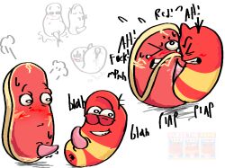1boy 1maleherm after_sex after_vaginal blah_blah_blah blush blushing_at_another bonding butt_hole charlie_the_steak cuntboy cuntboy_sans_balls distracted full_of_cum gay_sex herm hermaphrodite insects intersex larva larva_(series) laying_down male male_only male_penetrated maleherm meat multi_genitalia nervous on_top penetration penis pink_penis plapping pussy pussy_fucked pussy_fucking pussy_juice_drip red_(larva) shocked_expression steak sweating tapering_penis text