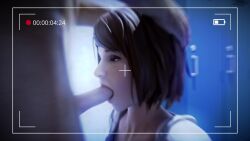 1boy 1girls 3d 3d_animation amateur_artist animated battery_indicator battery_life being_recorded brown_hair camera_overlay camera_view clothed_female clothed_female_nude_male cum_in_mouth cum_inside cum_string deepthroat dominant_male dontnod_entertainment enthusiastic face_fucking fellatio female gnightsound hand_on_another's_head hands_on_head head_grab human irrumatio lesbian_with_male licking_penis life_is_strange light-skinned_bottom light-skinned_female light-skinned_male light-skinned_top light_skin locker lockers male max_caulfield no_sound nude_male oral_creampie orientation_play_(lore) penis premature_ejaculation recording short_hair short_playtime shorter_than_10_seconds straight thrusting thrusting_into_mouth video viewfinder