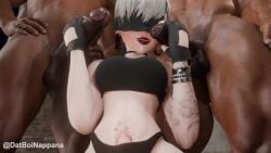 2025 3boys 3d android android_boy animated big_breasts black_lipstick blindfold breasts busty_boy busty_male crossdressing dark-skinned_male dark_skin datboinappana double_handjob earrings femboy gay handjob hoop_earrings huge_cock human human_dominating_humanoid humanoid male male_only maledom malesub mp4 nier:_automata nier_(series) nude penis sex sissy sound sports_bra tagme video white_hair yaoi yorha_9s