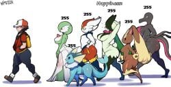 1boy 6girls aceburn ai_assisted ai_generated anthro anthro_female ass_bigger_than_head ass_size_difference big_breasts breast_size_difference breasts breasts_bigger_than_head brown_hair bunny_ears bunny_girl bunny_tail cat_girl cinderace ennewt female flat_chest full_body_view furry furry_female gardevoir generation_1_pokemon generation_3_pokemon generation_4_pokemon generation_7_pokemon generation_8_pokemon generation_9_pokemon group harem high_resolution huge_breasts humanoid lopunny male masquernya medium_breasts meowscarada mimilop multiple_females multiple_girls nintendo pokemon pokemon_(species) pokemon_trainer quadruped salazzle showers_(pokemon) side_view signature simple_background sirnight size_difference small_breasts stats text thighs thighs_bigger_than_head vaporeon walking white_background yawn