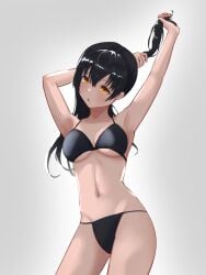 1girls :o aghop arm_above_head arm_up armpit_crease armpit_peek armpits bare_armpits bare_belly bare_chest bare_hands bare_hips bare_legs bare_midriff bare_navel bare_shoulders bare_thighs belly belly_button bikini bikini_bottom bikini_only bikini_top black-haired_female black_bikini black_bikini_bottom black_bikini_top black_hair black_string_bikini black_swimsuit black_swimwear breasts busty busty_female busty_teenager collarbone curvaceous curvaceous_body curvaceous_female curvaceous_figure curvaceous_hips curvaceous_teenager curvy curvy_body curvy_female curvy_figure curvy_hips digital digital_art digital_drawing digital_drawing_(artwork) digital_media digital_media_(artwork) elbows enen_no_shouboutai exposed_armpits exposed_arms exposed_belly exposed_chest exposed_hips exposed_legs exposed_midriff exposed_navel exposed_shoulders exposed_skin exposed_thighs female female_focus female_only fingers fire_force groin hair_between_eyes hairless_armpits half_naked half_nude halterneck hand_above_head hand_up head_tilt high_resolution highres hourglass_figure inframammary_fold kotatsu_tamaki lean_figure linea_alba long_hair looking_at_viewer medium_breasts midriff naked naked_female naked_woman narrow_waist navel nude nude_female nudity open_mouth orange-eyed_female orange_eyes parted_lips semi_nude shaved_armpits shoulders simple_background slender_body slender_waist slim_waist solo standing stomach string_bikini swimsuit swimwear teenage_female teenager thighs tilted_head twintails twintails_(hairstyle) tying_hair underboob upper_body white_background wide_hips young_female young_woman
