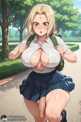tsunade from naruto by futakawa