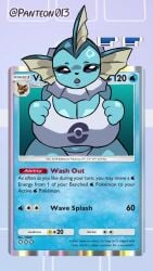 1girls 9:16 animated anthro big_breasts blue_body breasts eevee eeveelution female game_freak huge_breasts panteon013 pokemon pokemon_only pokemon_tcg_pocket shorter_than_10_seconds tagme vaporeon vertical_video video video_game