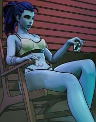 widowmaker from blizzard entertainment by sfrinzy
