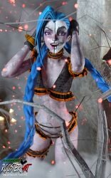 arcane jinx from arcane by roosterart