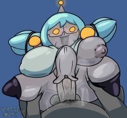 1boy 1girls 2026 anon anonymous_male antenna antennae balls ballsack big_breasts bigger_male blue_hair blush blushing bottomless breasts breasts_out bulge clothing clothing_lift cock cyan_hair duo female female_penetrated footwear genitals grey_body human human_on_robot humanoid humanoid_genitalia humanoid_penis joke_explainer_7000 leggings male male/female nipples no_panties no_pants penis penis_in_ass penis_in_pussy pizza_rd pubes pubic_hair pussy robot robot_girl shirt shirt_lift siivagunner smaller_female socks stomach stomach_bulge stomach_deformation stretching tagme tits topwear vagina vaginal vaginal_penetration vaginal_sex yellow_eyes