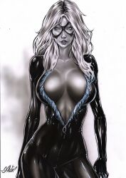 black cat (marvel) from marvel by aldir (artist)