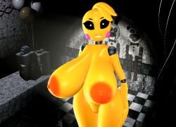 1girls 3d anthro areola big_breasts breasts camera_view digital_media_(artwork) female female_only five_nights_at_freddy's five_nights_at_freddy's_2 fnaf huge_breasts ketadune nipples robot robot_girl source_filmmaker thick_thighs thighs toy_chica_(fnaf) yellow_body yellow_hair