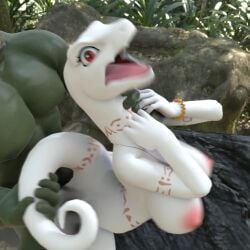 3d crusch_lulu orc pounding restrained tagme video