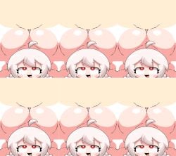 1boy 1girls animated beat_banger beat_banger_(mod) big_breasts cum cum_between_breasts cum_in_mouth cumming_from_paizufella cumming_from_paizuri long_video longer_than_one_minute paizufella paizuri red_eyes sex sprite_sheet tagme toriel_beat_banger twin_braids vertical_video video warma white_hair