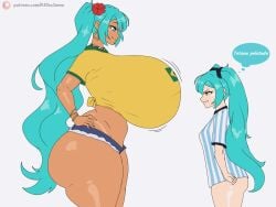 big_breasts brazilian_miku breasts female female_only h3_sama hatsune_miku latin_american_hatsune_miku_(meme) tagme twitter_link vocaloid