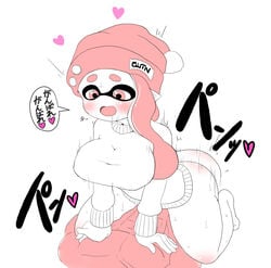 beanie breasts cowgirl_position inkling pen_(artist) splatoon vaginal_penetration