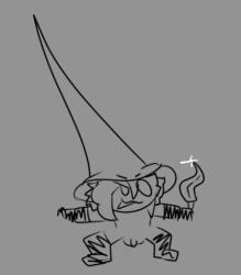 #iwashere aaahh_im_gonna_buuuust digital_art fucker gazaster goober i'm_sobbing_what_is_this in_stars_and_time little_gremlin meme monochrome nonbinary shitpost shitty_doodle siffrin_(in_stars_and_time) this_has_got_to_do_it_for_somebody this_shit_ass