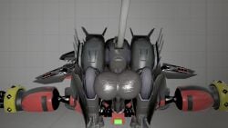 1boy 1male 3_toes 3d biomechanical black_body blade_wolf canid canine canis clawed_feet cybernetics e-123_omega facemask glistening glistening_body hyper_balls hyper_genitalia hyper_penis knife konami long_tail male_only mappysfmxd medial_ring medial_ringed_humanoid_penis metal_gear metal_gear_rising metal_gear_rising:_revengeance metal_gear_solid platinum_games quadruped robot sega sharp_claws sharp_teeth simple_background sonic_(series) sonic_the_hedgehog_(series) tail teeth veins veiny veiny_penis weapon weapons wolf