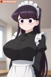 1girls ai_generated aindroidparanoid ass ass big_ass big_breasts big_butt breasts busty curvy cute fat_ass female female_only hair hi_res hips huge_ass huge_breasts human komi-san_wa_komyushou_desu komi_can't_communicate komi_shouko komi_shuuko large_ass large_breasts legs maid narrow_waist slim_waist stable_diffusion tagme thick_ass thick_thighs voluptuous waist wide_hips