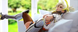 1girls 3d 4k angela_ziegler animated areolae blizzard_entertainment blonde_hair blue_eyes breasts breasts_out erect_nipples eyeshadow female female_only fingering half-closed_eyes hand_on_breast heels hi_res highres masturbation mercy moaning mp4 nipples on_back overwatch overwatch_2 overwatch_league partially_clothed pillow ponytail pussy self_fondle solo sound spread_legs vicer34 video