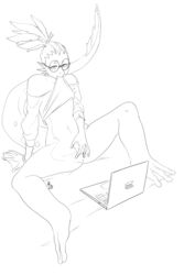 3_toes absurd_res anthro autopenetration biped computer cyrus_physhor eyewear female flat_chested glasses hi_res laptop looking_at_viewer masturbation mona_lisa_(idw_tmnt) mona_lisa_(tmnt) penetration pussy scalie semi-anthro sex sitting solo spots teenage_mutant_ninja_turtles toes vaginal_masturbation vaginal_penetration vaginal_penetration