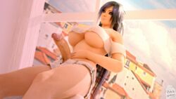 1futa 3d big_breasts big_penis breasts futanari intersex plasticmayo solo_futa