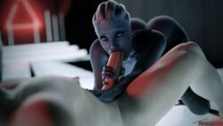 liara t'soni from mass effect by rigid3d
