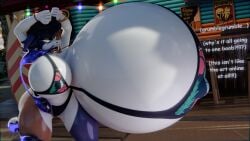 3d anthro beanie bikini blender bracelets breast_expansion breast_growth breast_inflation breasts calico_cat cat expansion felid feline felis female fish_hook_piercing floral_print floral_print_bikini fortnite furry glossy_body growth hands_above_head hose hose_bulge hose_inflation huge_breasts hyper hyper_breasts inflation meow_skulls_(fortnite) meow_skulls_(nonarycubed) nipple_bulge nipples_bulge notsobretheren puffed_cheeks text thick_thighs thighs uneven_breasts uneven_growth